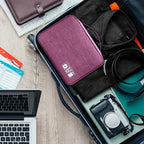 Electronics Organizer Travel Universal Cable Organizer Bag Waterproof - Image 9