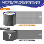 KING MOUNTAIN Black Window Screen Repair Tape, 3inX20FT Heavy Duty Screen - Image 2
