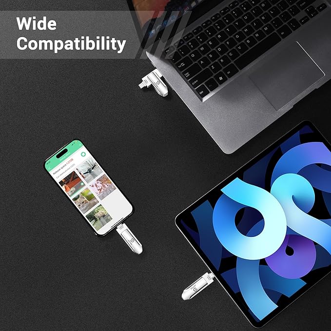 Photo-Stick-iPhone-16-Thumb-Drive 256GB Flash-Drive-iPhone-15-Photo-Storage - Image 7
