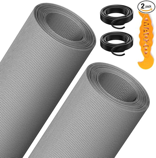2PACK MAGZO Window&Door Screen Replacement Kit, by MAGZO