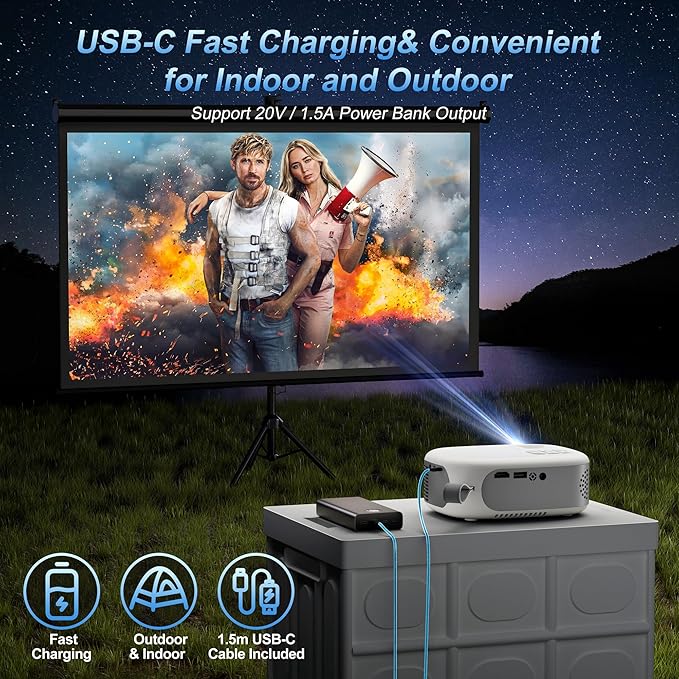 15000 Lumens Outdoor Movie Projector - Image 8