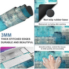 Large Mouse Pad Creative Mosaic Gaming Desk Pad Computer Keyboard Non-Slip - Image 2