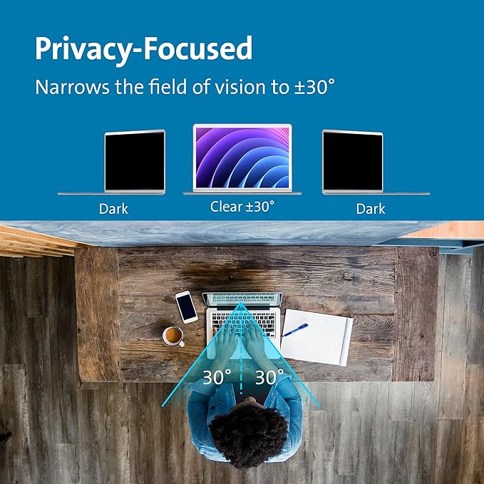 Kensington MagPro™ Magnetic Laptop Privacy Screen 14 inch, Removable 16:9 - Image 6