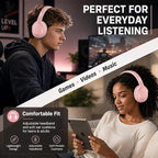 MIDOLA Bluetooth Headphones Over Ear 68H Playtime 6 EQ Wireless Headset - Image 8