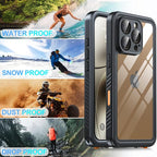 for iPhone 16 Pro Case Waterproof, Built-in Privacy Screen & HD Screen Double - Image 8