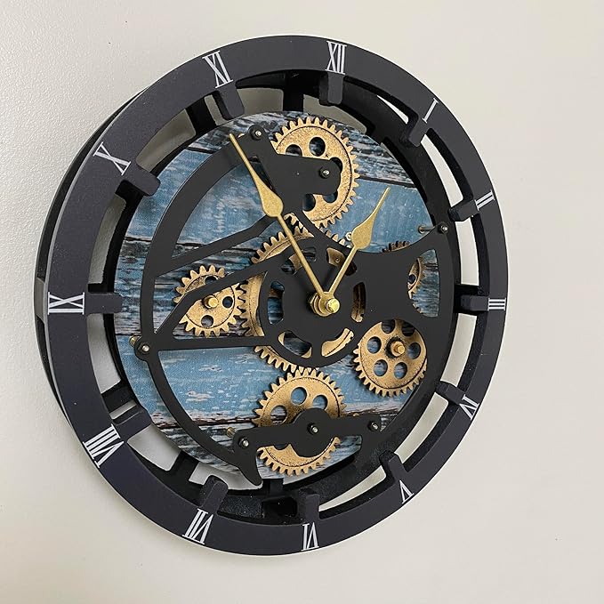 ImprovingLife The Gears Clock Desk Clock 10 inches - Image 4