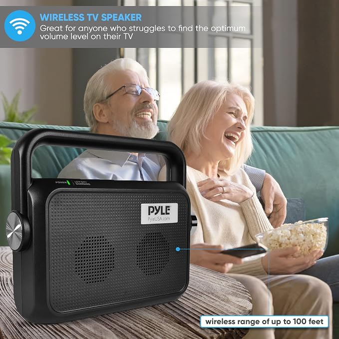Pyle Wireless Portable Speaker Soundbox - Image 4