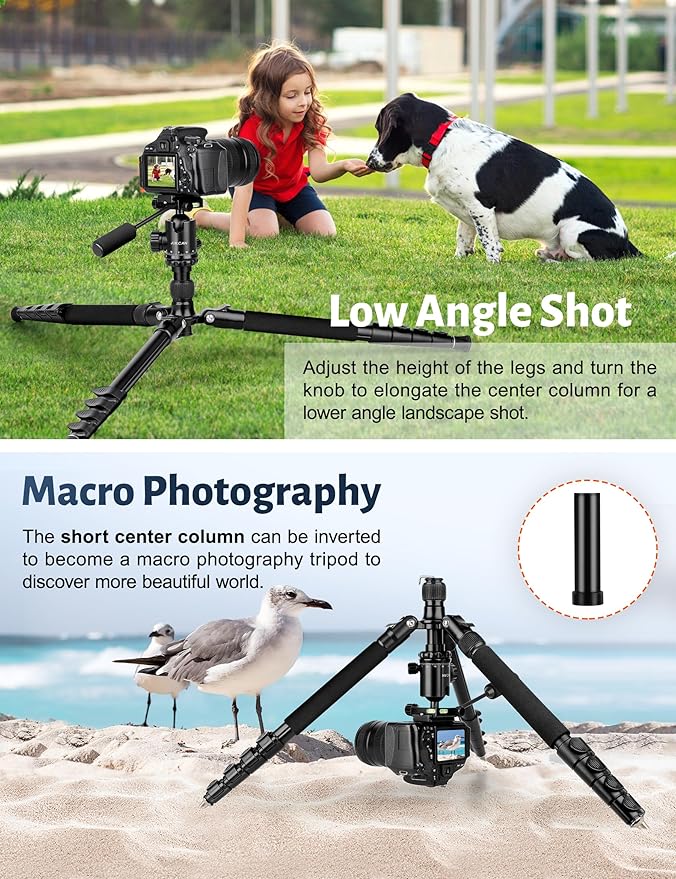 JOILCAN Camera Tripod, Heavy Duty Tripod - Image 6