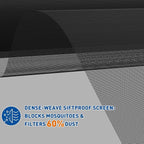 MAGZO High Density Window Screen Replacement Mesh Roll, 37.4in × 16.4ft High - Image 2