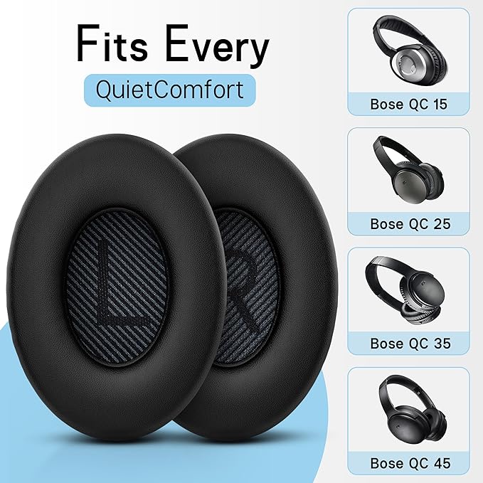 Earpads Replacements for Bose QuietComfort 35, QuietComfort 45, QC 35, QC 45 - Image 5