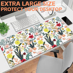 Mouse Pad Large Summer Flower Non-Slip Gaming Desk Mat - Image 6