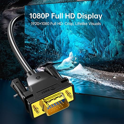 DVI to VGA Cable 6ft/1.8m - Image 2