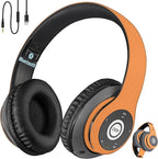 iJoy Bluetooth Headphones Over Ear, Wireless and Wired Foldable Headset by iJoyBrand