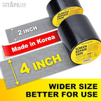 Black Window Screen Repair Tape, 2 in X 8.5 FT, Screen Repair Kit - Image 2