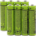 8 BK-40AAABU Battery for Panasonic Cordless Phone by Cerepros