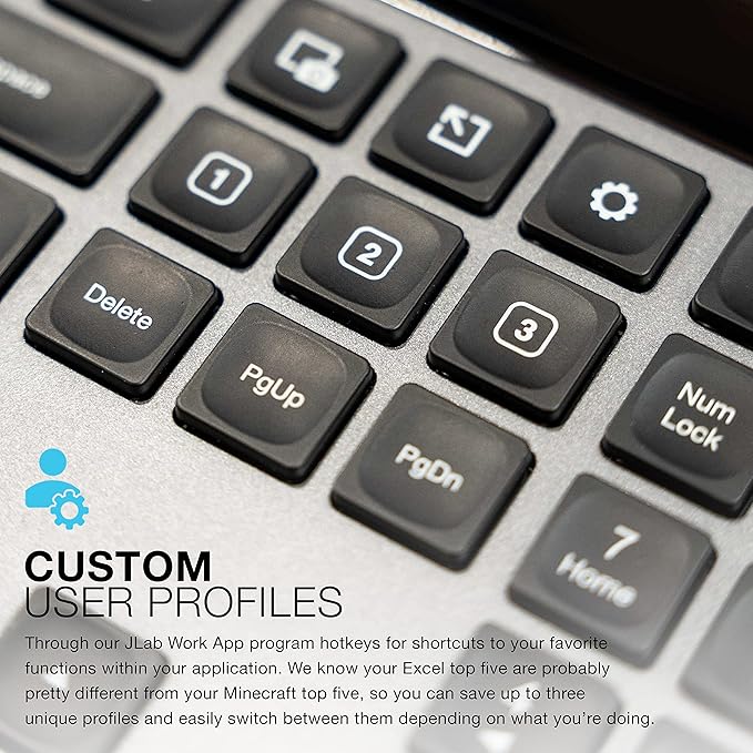 JLab Epic Work Bundle, Epic Wireless Keyboard and Epic Wireless Mouse - Image 5
