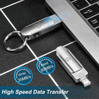 JSL JDTDC MFi Certified 128GB iPhone-16-Photo-Stick USB C & Lightning Flash - Image 8