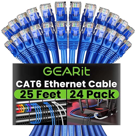 GEARit Cat 6 Ethernet Cable Pack by GEARit