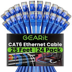 GEARit Cat 6 Ethernet Cable Pack by GEARit