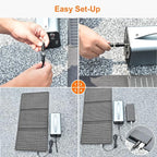 30W 100W 200W 400W Solar Panel, Portable Foldable Solar Panel Kit - Image 6