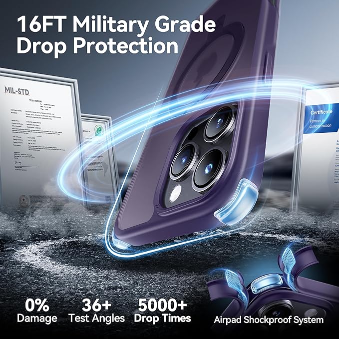 CASEKOO Designed for iPhone 16 Pro Max Case - Image 5