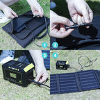 MARBERO Portable Solar Panel 30W Solar Panel Charger 23% High Efficiency - Image 4