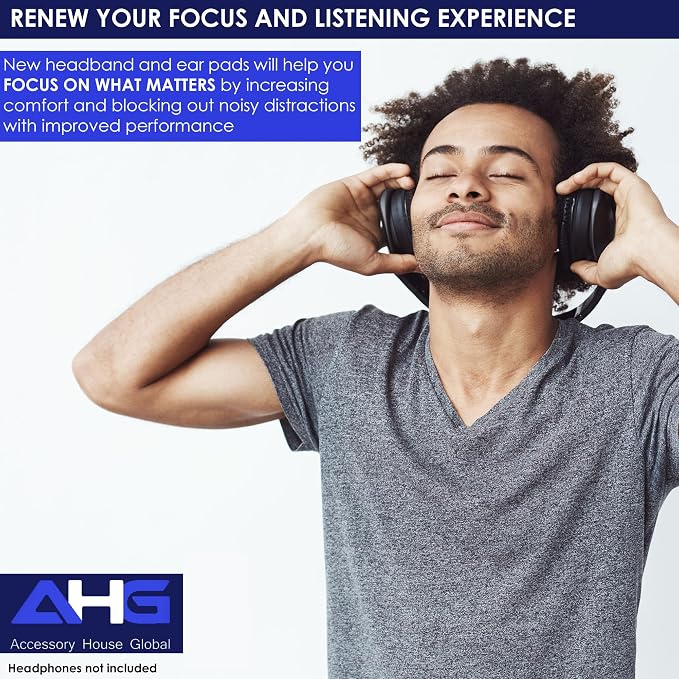 AHG Upgrade Premium Replacement Cloud Stinger Ear Pads Cushions and Headband - Image 6