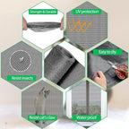 QWR Pet Proof Window Screen Replacement, Cat Resistant Screen Mesh - Image 6