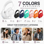 MIDOLA Bluetooth Headphones Over Ear 68H Playtime 6 EQ Wireless Headset - Image 6