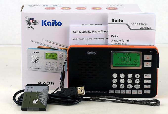 Kaito KA29 All in one World Receiver, - Image 8