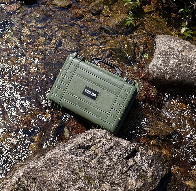 MEIJIA Portable All Weather Waterproof Protective Case, Hard Case, Camera Case - Image 3