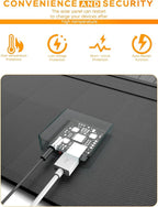 MARBERO 21W Portable Solar Panel Foldable Solar Panel Charger IP65 Waterproof - Image 5