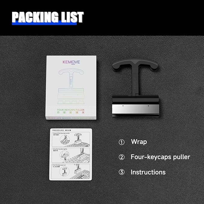 KEMOVE P11 4-Key Keycap Puller - Image 9