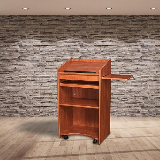 OEF Furnishings Mobile Floor Lectern - Image 7