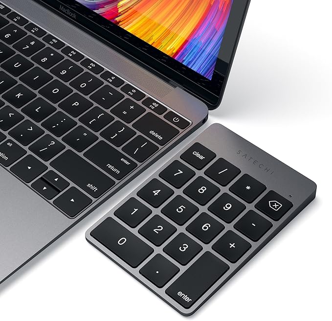 Satechi Slim Aluminum Bluetooth Keypad, Wireless Number Pad - Image 7