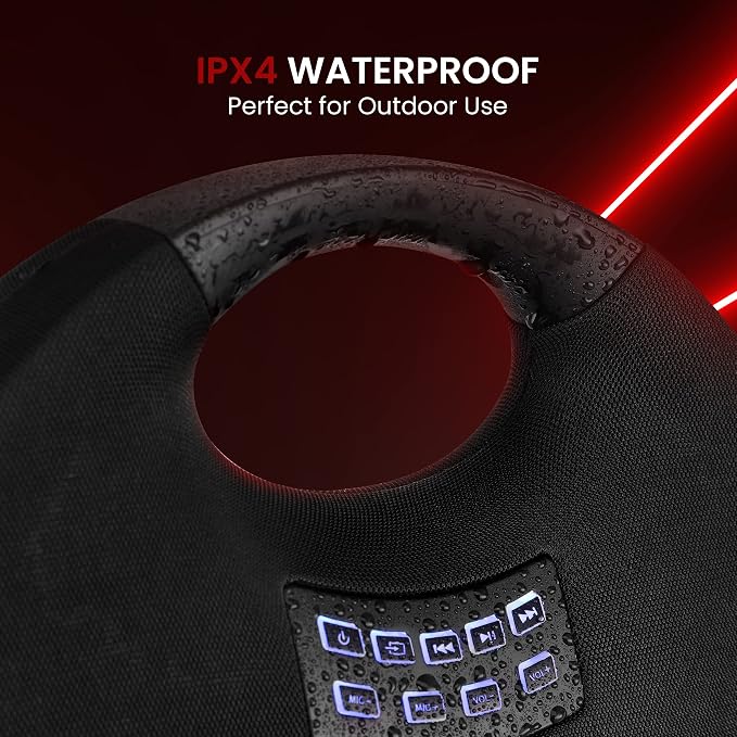 Pyle Wireless Portable Bluetooth Speaker, - Image 4