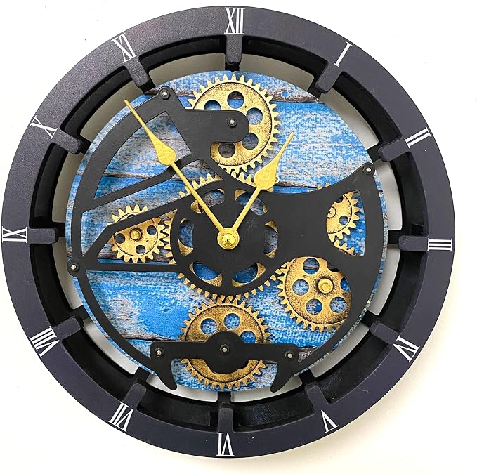 The Gears Clock Desk Clock 10 inches - Image 6