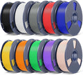 SUNLU PETG Filament 1.75mm 10KG Bundle, Individually Vacuum-Sealed, 3D Printer by SUNLU