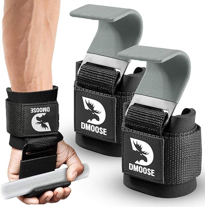 DMoose Fitness Weight Lifting Hooks by DMooseFitness
