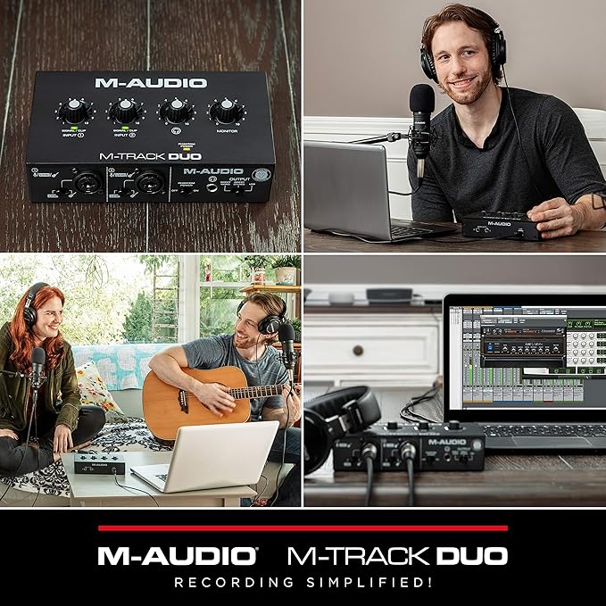 M-AUDIO M-Track Duo USB Audio Interface - Image 7