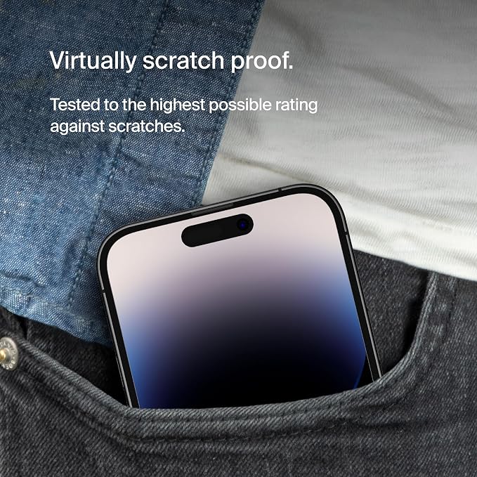 Belkin ScreenForce TemperedGlass Privacy Screen Protector - Image 2