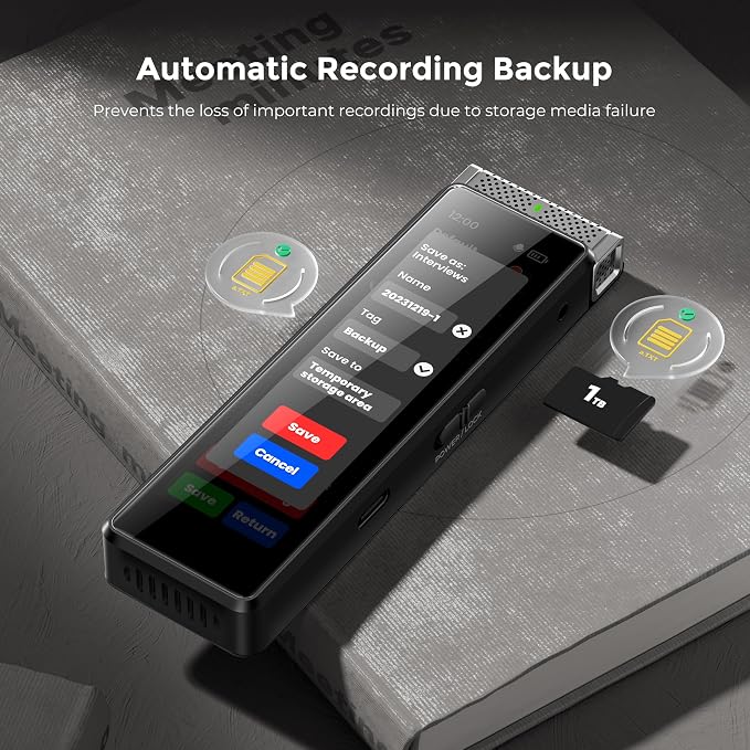 136GB Digital Voice Recorder - Image 4