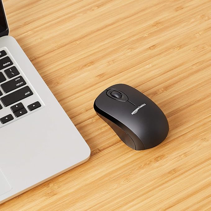 Amazon Basics 2.4 Ghz Wireless Optical Computer Mouse - Image 5