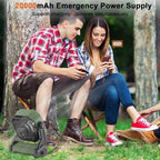 KITWLEMEN 20000mAh Battery Powered Camping Fan - Image 5