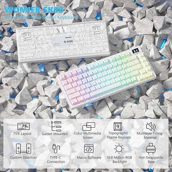 Womier SK80 75% Percent Keyboard - Image 6