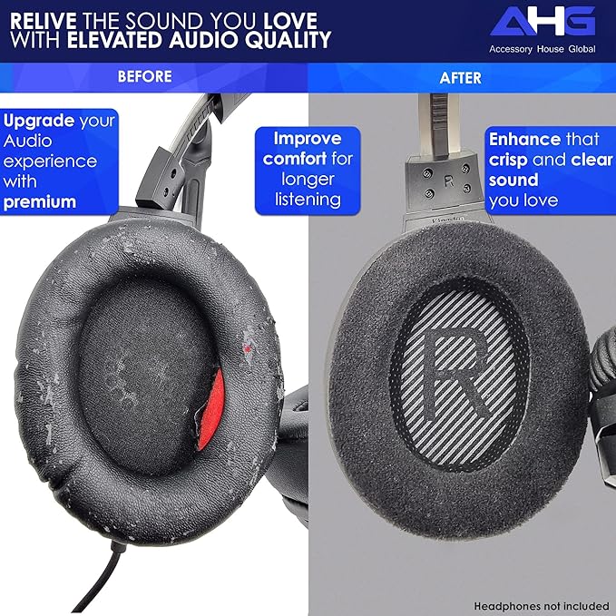 AHG Upgrade Replacement Hybrid Cloud Stinger Ear Pads Cushions and Headband - Image 3