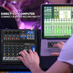 Pyle 6 Channel Bluetooth Studio Mixer - Image 4