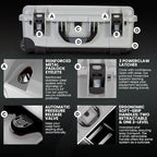 NANUK Wheeled Series 935 Lightweight NK-7 Resin Waterproof Protective Case - Image 5