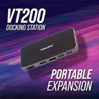 VisionTek VT200 Portable USB-C Dual Monitor Hub - Image 2