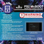 Kaico Free McBoot 8MB PS2 Memory Card – FMCB 1.966 - Image 6